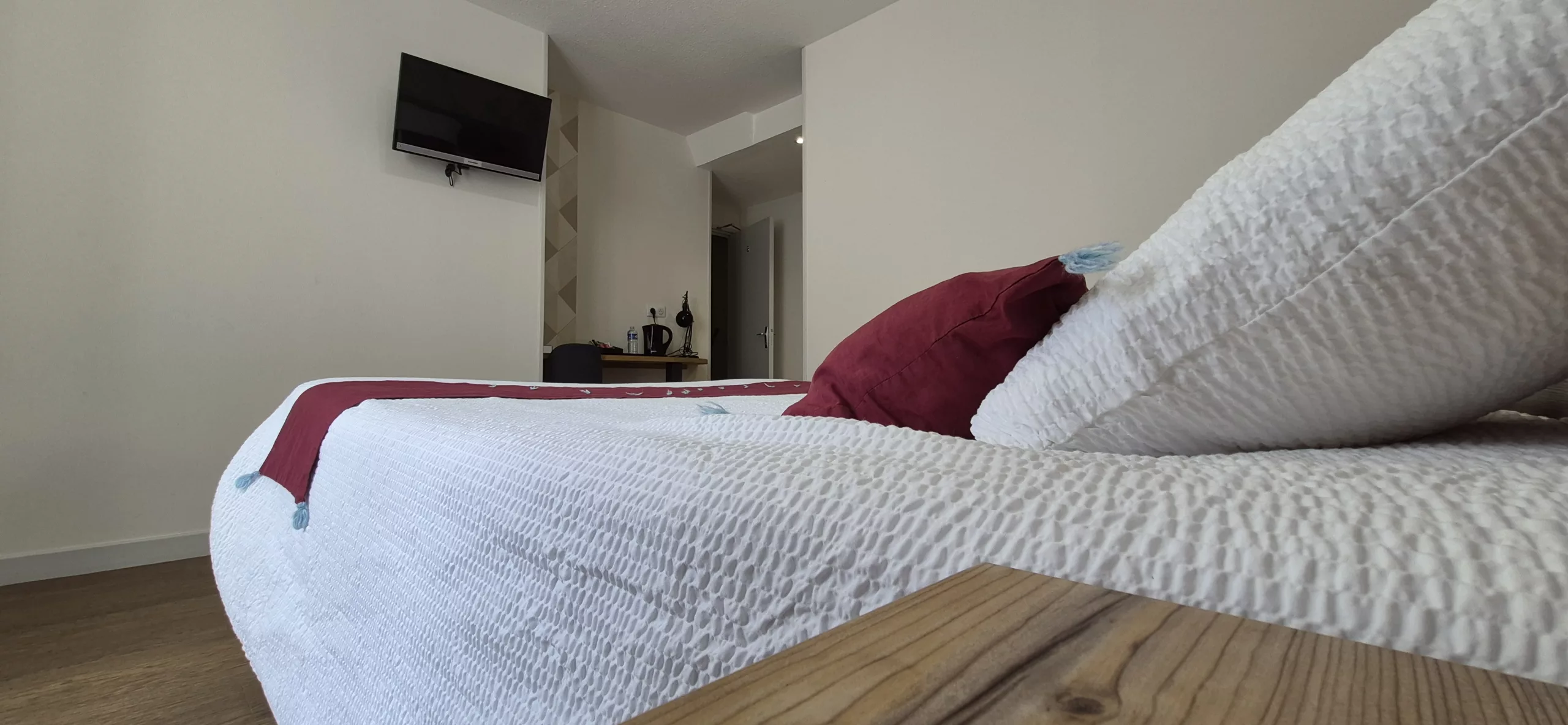 Chambre aux tons beiges