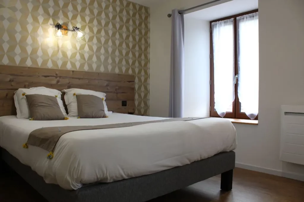 Chambre aux tons beiges