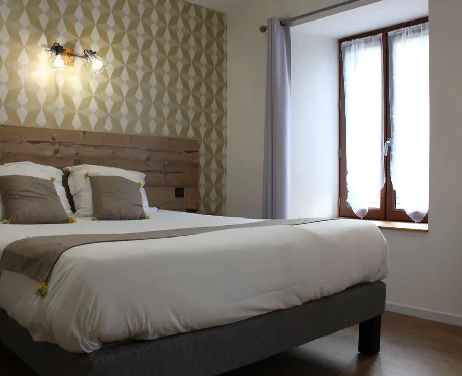 Chambre aux tons beiges